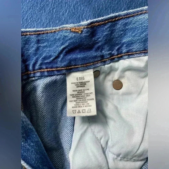 Aeropostale high rise super wide leg 8 REG - Picture 10 of 10